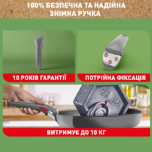 Набір сковорідок TEFAL Renew Ingenio 24+28 см (L2609502)