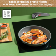 Набір сковорідок TEFAL Renew Ingenio 24+28 см (L2609502)