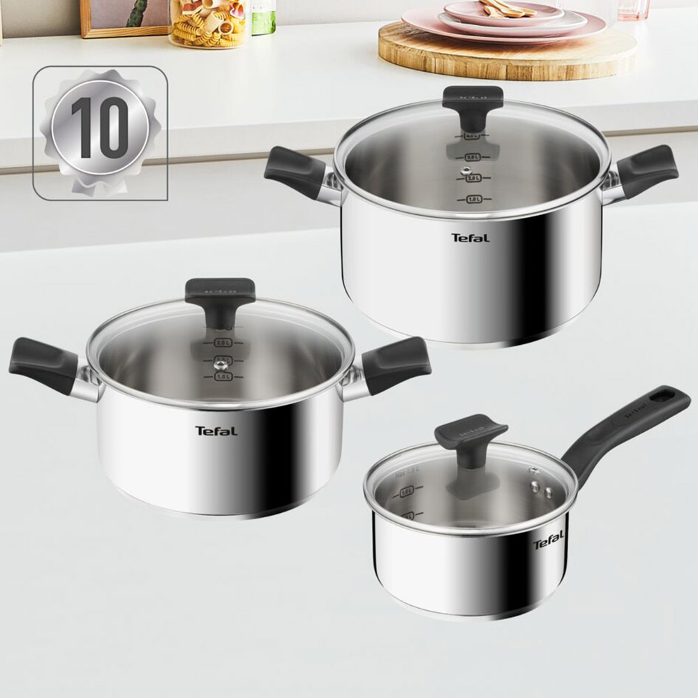 Набір посуду TEFAL Delicious 6 пр. (B925S655) Посуд в наборі ковш