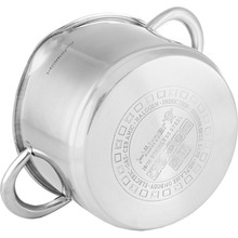 Набір каструль HOLMER CS-3651-SSD Orly 2+2,8+3,9
