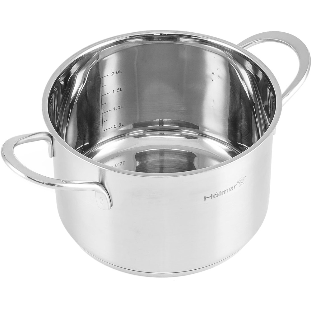 Покупка Набір каструль HOLMER CS-41051-SS Elegance 2+2,8+3,8 л
