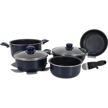 Набір посуду GIMEX Cookware Set induction 8 пр Bule (6977228)