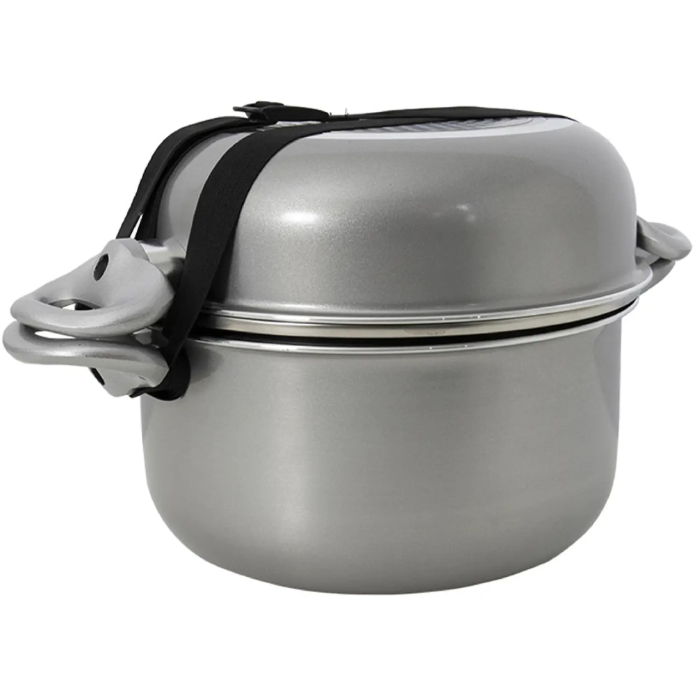 Набор посуды GIMEX Cookware Set induction 8 пр Silver (6977227) Посуда в наборе сковорода