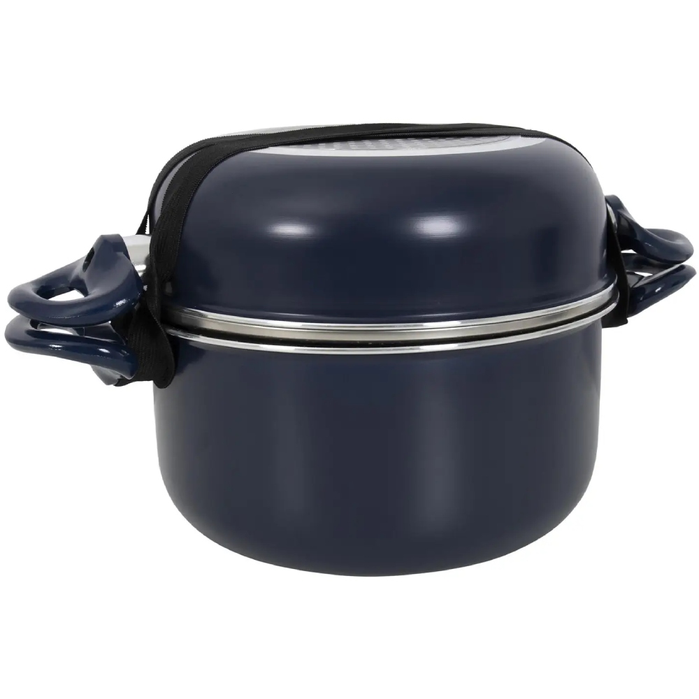 Набір посуду GIMEX Cookware Set induction 9 пр Bule (6977225) Посуд в наборі каструля