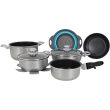 Набір посуду GIMEX Cookware Set induction 9 пр Silver (6977226)