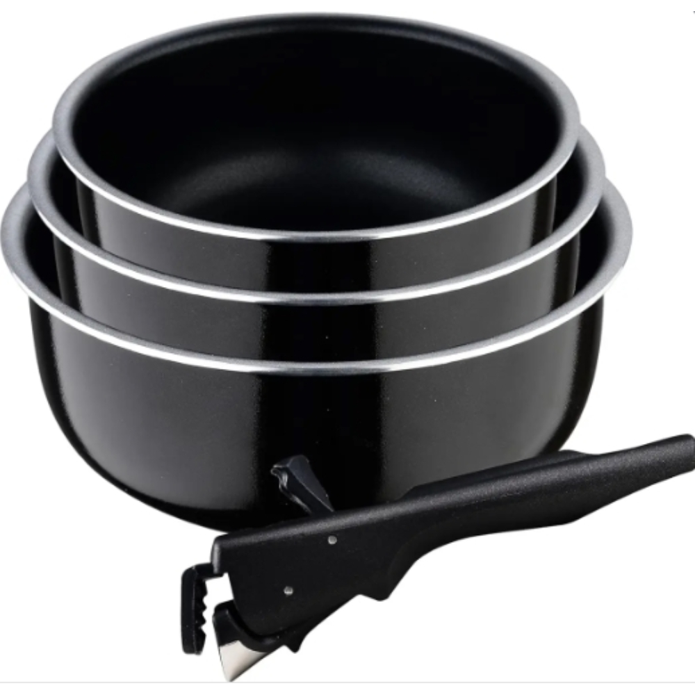 Набор ковшей BERGNER Click & cook 1.5+2.1+3 л (BG-31608-BK) Набор ковшей BERGNER Click & cook 1.5+2.1+3 л (BG-31608-BK)