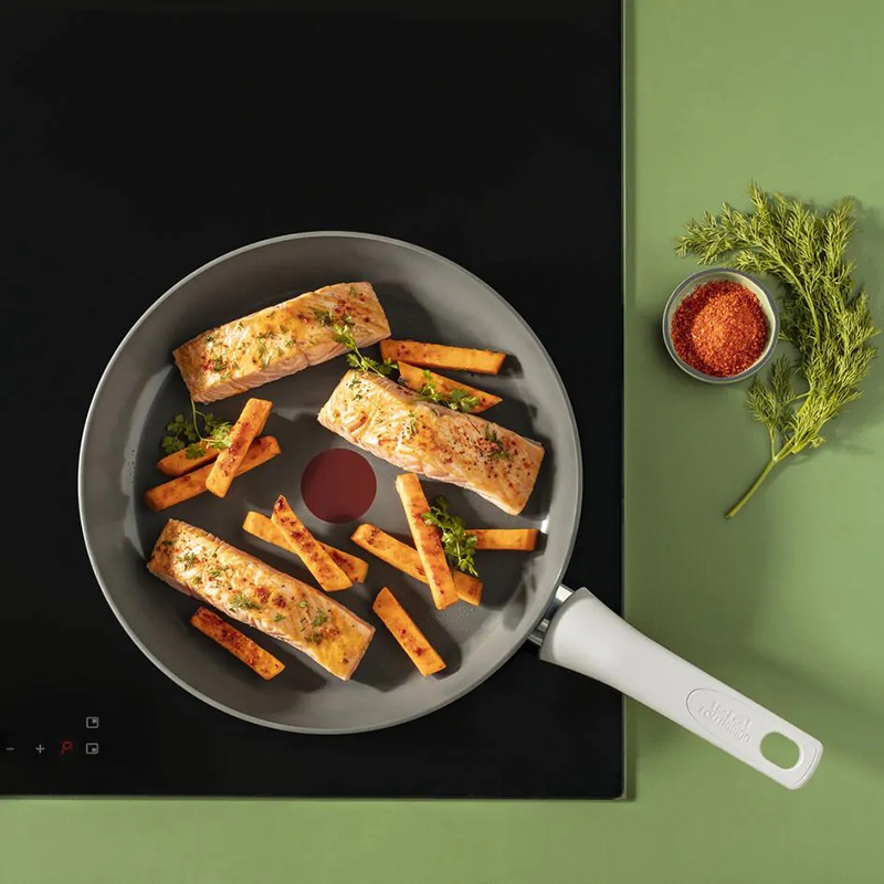 Фото Набір сковорідок TEFAL Renew On 20+24+28 см (C4279132)