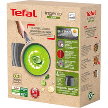 Набір ковшів TEFAL Ingenio Renew 1.7+2.2+2.7 л (L2609402)