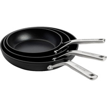 Набір сковорідок KitchenAid Forged Hardened Aluminium 20+24+28 см (CC005699-001)