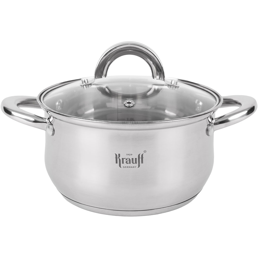 Набір каструль KRAUFF Steil 1,7+2,5+3,4 л (26-238-078) Кількість каструль 3