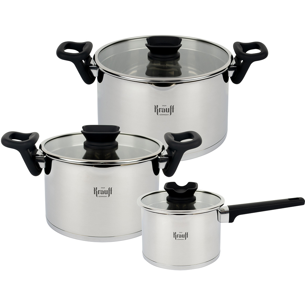 Набір посуду KRAUFF Elegance 6 пр. (26-247-025) Набір посуду KRAUFF Elegance 6 пр. (26-247-025)