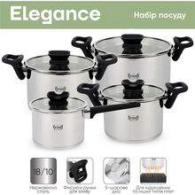 Набор посуды KRAUFF Elegance 8 пр (26-247-026)
