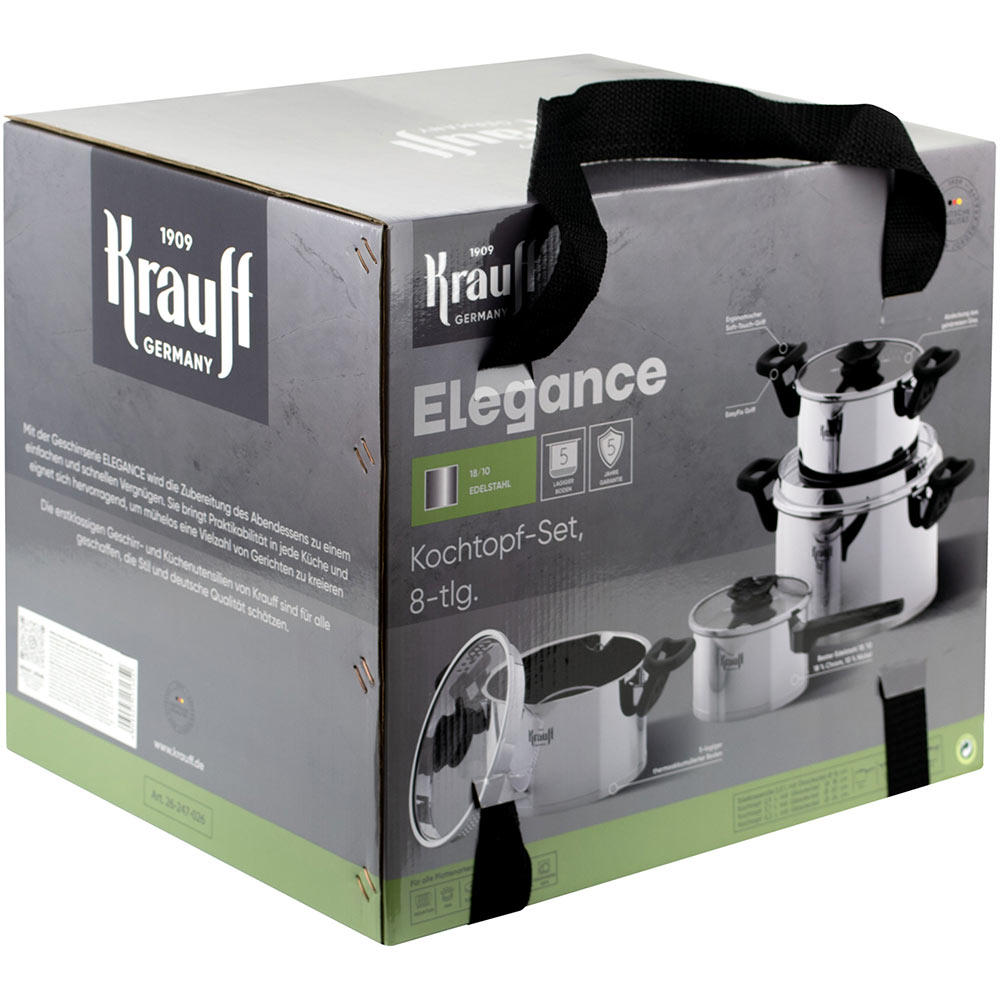 Фото 28 Набор посуды KRAUFF Elegance 8 пр (26-247-026)