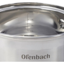 Набір каструль OFENBACH OF-100002 1.1+1.7+2.4 л