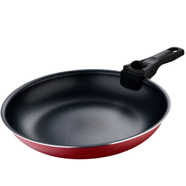 Зовнішній вигляд Набір сковорідок Bergner Click&Cook 22+26 см Red (BG-31605-RD)