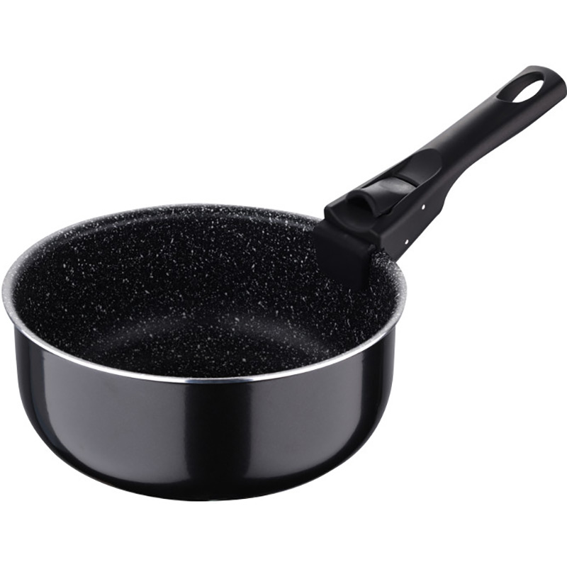 Набір ковшів BERGNER Click&Cook 1.5+2.1+3 л Black (BG-31602-BK) Посуд в наборі ковш