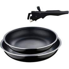 Набір сковорідок BERGNER Click & cook Black 2шт (BG-31605-BK)