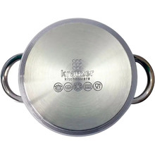 Набір каструль Krauzer Constant plus 4,7 + 3,6 + 1,9 л (78022)