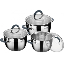 Набір каструль MAXMARK MK-5606G 2+3+5 л