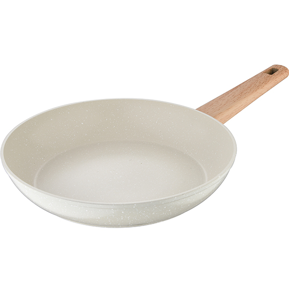 Набір сковорідок BERGNER Naturally 18+22+26 см White (BG-34741-CR) Кількість сковорідок 3