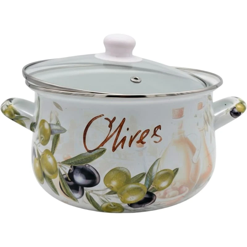 Набор кастрюль VERONA 1.6+2.5+3 л (VR-0001-03) Источник тепла подходит для индукции и прочих