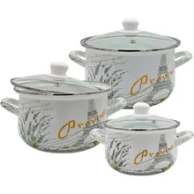 Набор кастрюль VERONA 1.6+2.5+3 л (VR-0004-03)