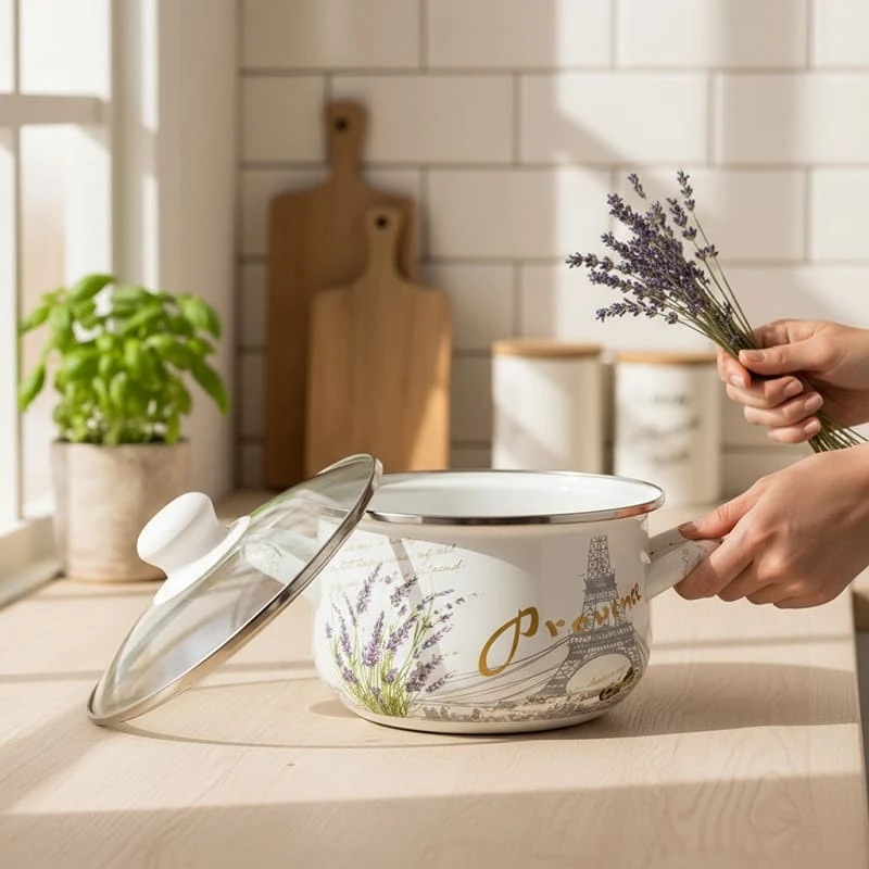 Фото 15 Набір каструль VERONA 1.6+2.5+3 л (VR-0004-03)