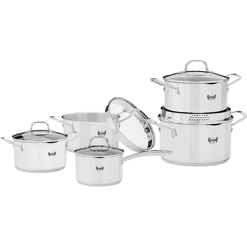 Набор кастрюль KRAUFF Cook&Joy 10 пр (26-238-121)