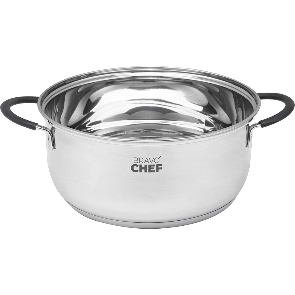 Набор кастрюль BRAVO CHEF Safran 6 пр (BC-6002) Источник тепла подходит для индукции и прочих