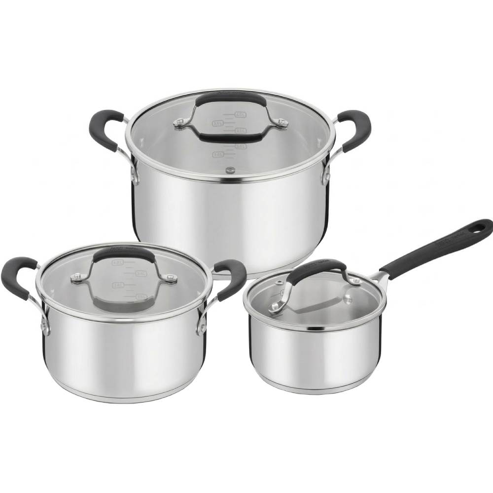 Набор посуды TEFAL Jamie Oliver 6 пр (E318S634)
