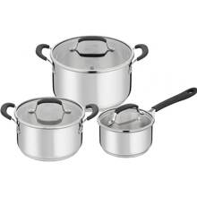 Набор посуды TEFAL Jamie Oliver 6 пр (E318S634)
