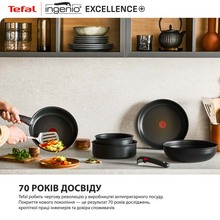 Набір сковорідок TEFAL Ingenio Exсellence+ 24+28 см 3 ін (P0009553)