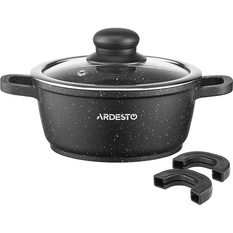 Набір каструль ARDESTO Gemini Anzio 6 пр. (AR1906AS) Посуд в наборі каструля