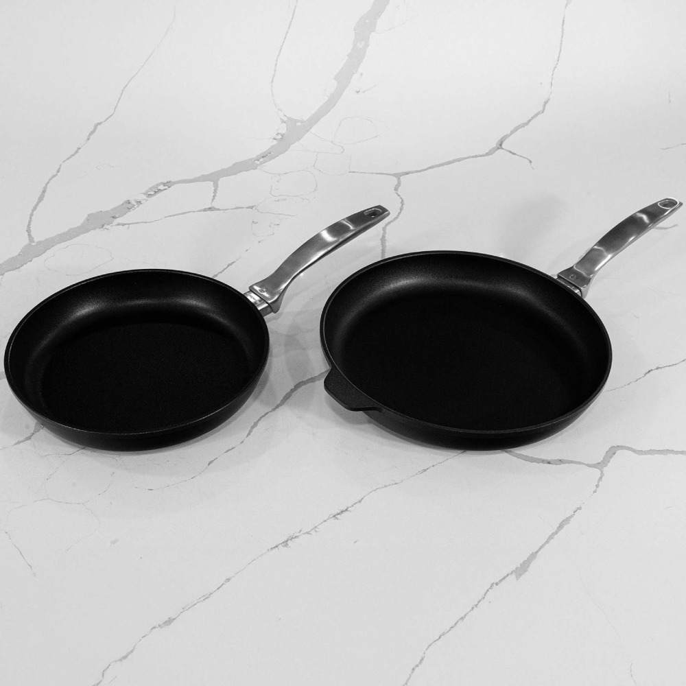 Набор сковородок SWISS DIAMOND СXD 602 Induction 24+28 см (CXD SET602i) Источник тепла подходит для индукции и прочих