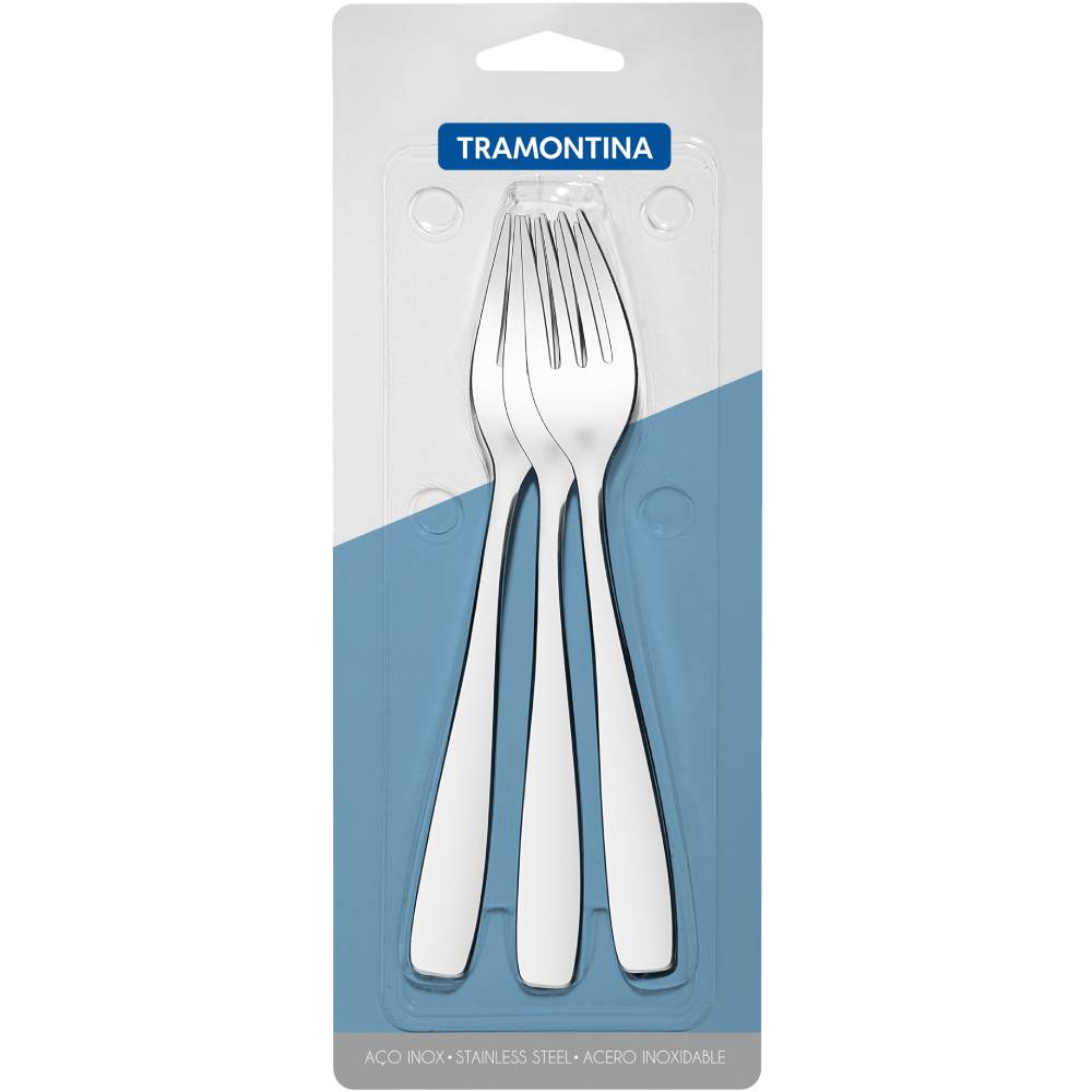 Набор вилок TRAMONTINA AMAZONAS 3 пр.  (66960/051) Материал ручки нержавеющая сталь