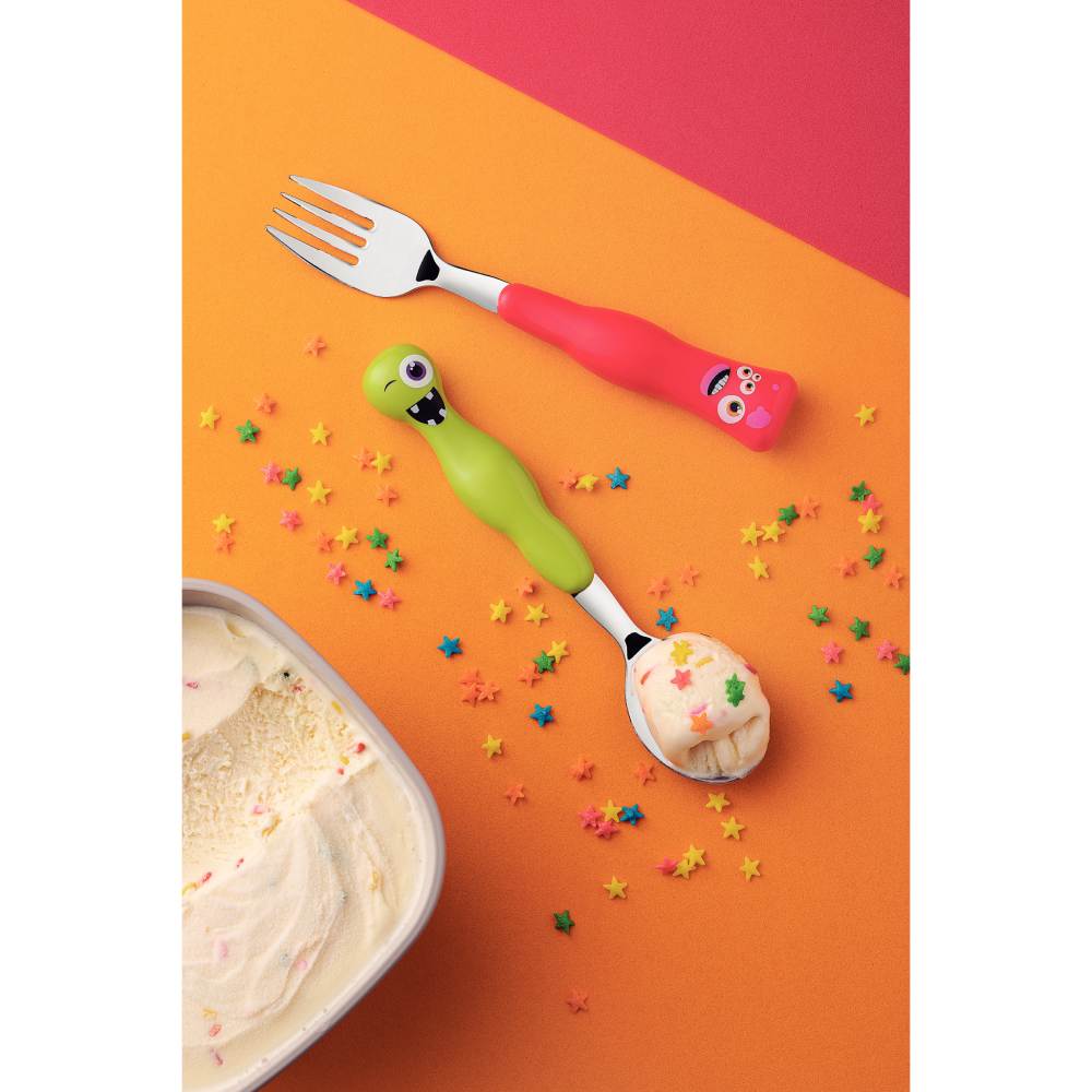 Детский набор столовых приборов TRAMONTINA Baby Lirous X2 (23797/909) Материал ручки полипропилен