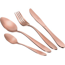Набір столових приладів BERLINGER HAUS 24 пр Rose Gold (BH 2213A)