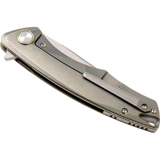 Нож BESTECH Knife DOLPHIN Retro Gold (BT1707A) Материал лезвия нержавеющая сталь