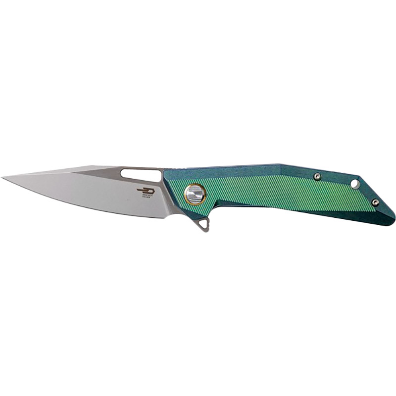 

Нож складной BESTECH Knife SHRAPNEL Green/Gold (BT1802B), Нiж склад.Knife SHRAPNEL Green and Gold BT1802B