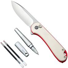 Ніж CIVIVI StellarQuill Pen & Button Lock Elementum II Knife Combo Gift Pack (C23049)