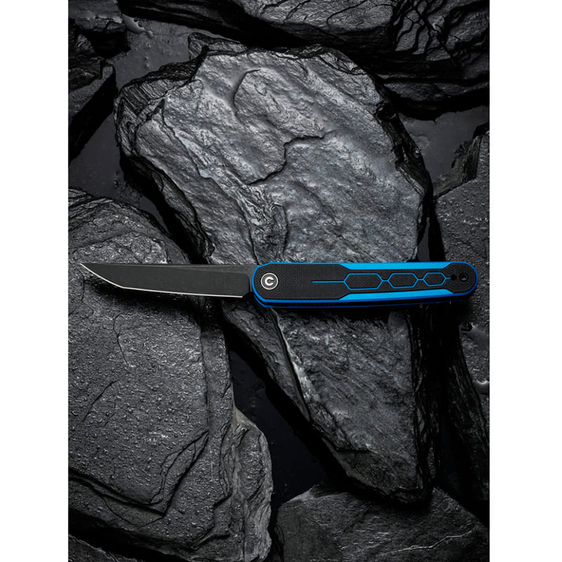 Нож складной CIVIVI KwaiQ Milled Blue/Black (C23015-3) Материал лезвия нержавеющая сталь