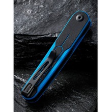 Нож складной CIVIVI KwaiQ Milled Blue/Black (C23015-3)