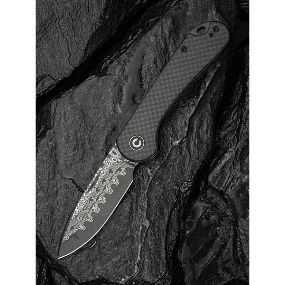 Изображение Нож CIVIVI Elementum Slip Joint Twill Carbon (C18062AJ-DS1)