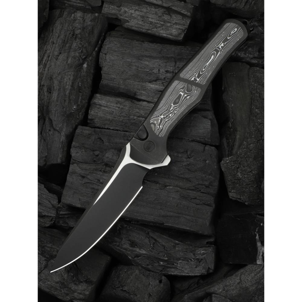 У Фокстрот Ніж WEKNIFE 702XI Titanium Limited Edition Black (WE07B-2)