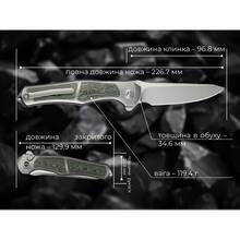 Ніж WEKNIFE 702XI Titanium Limited Edition Gray (WE07B-4)