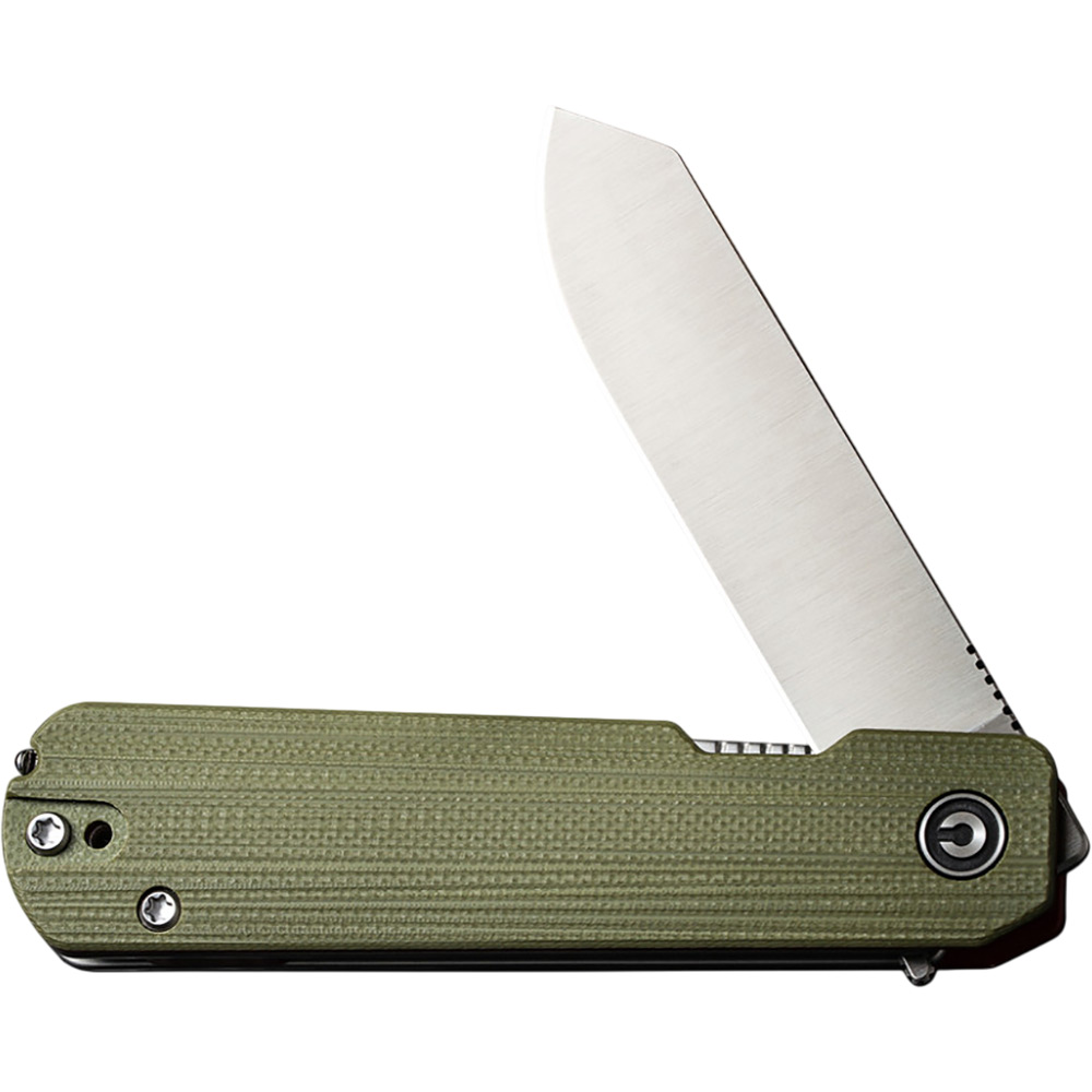 Ніж CIVIVI Sendy Milled Green/Red (C21004B-1) Матеріал леза нержавіюча сталь