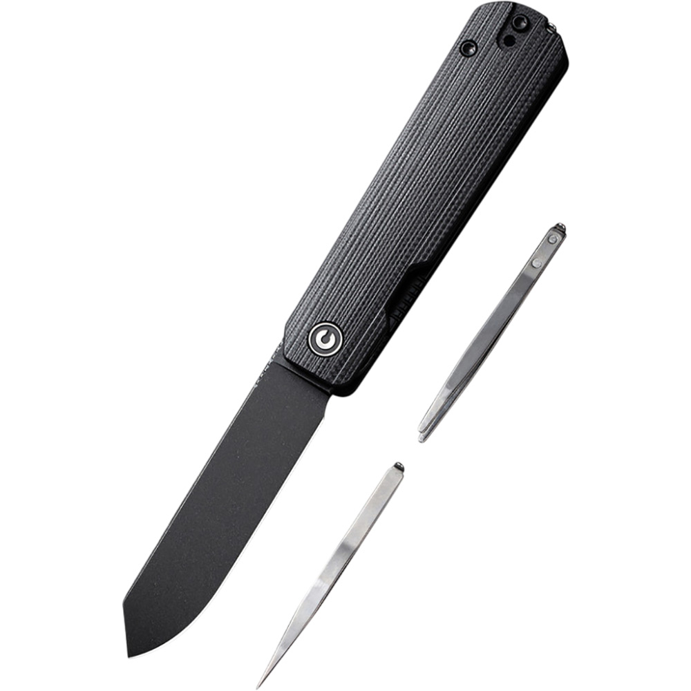 Ніж CIVIVI Sendy Milled Black (C21004B-2) Призначення туристичний ніж