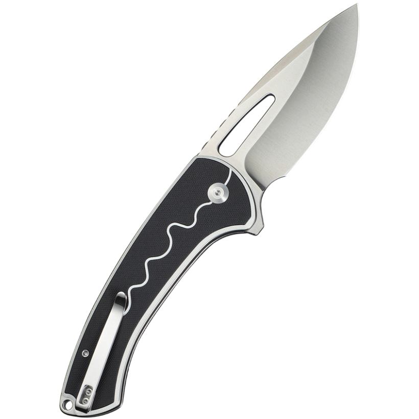 Нож складной SENCUT Squiggy White/Black (S24082A-1)