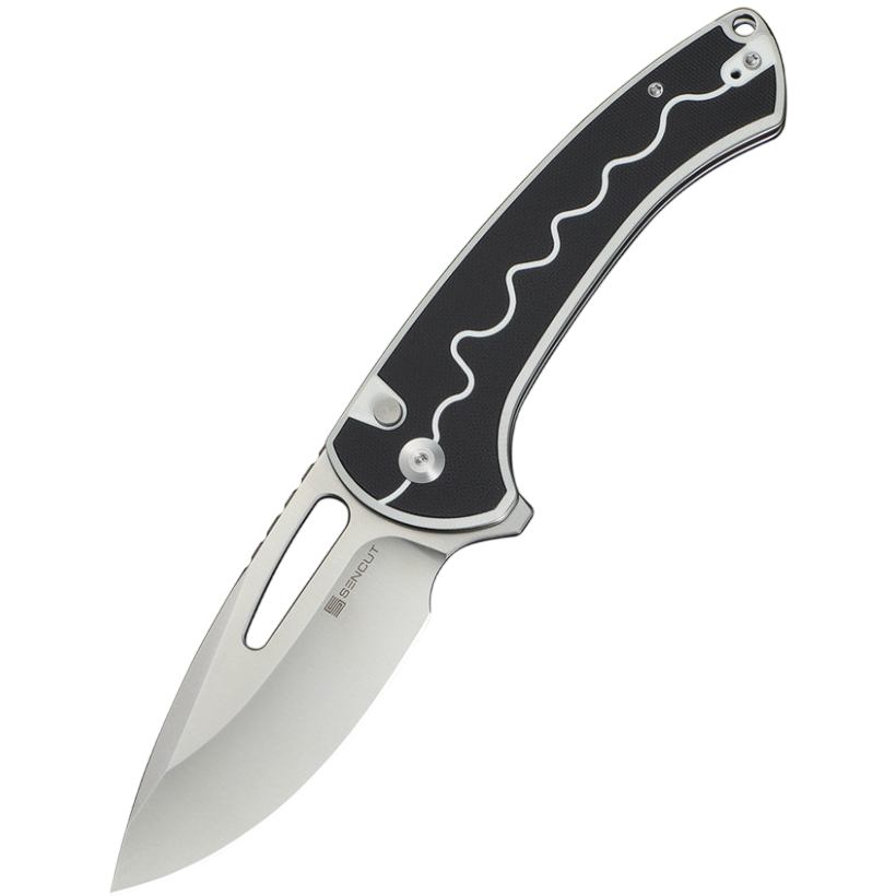 Нож складной SENCUT Squiggy White/Black (S24082A-1) Тип складной нож