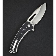 Нож складной SENCUT Squiggy White/Black (S24082A-1)